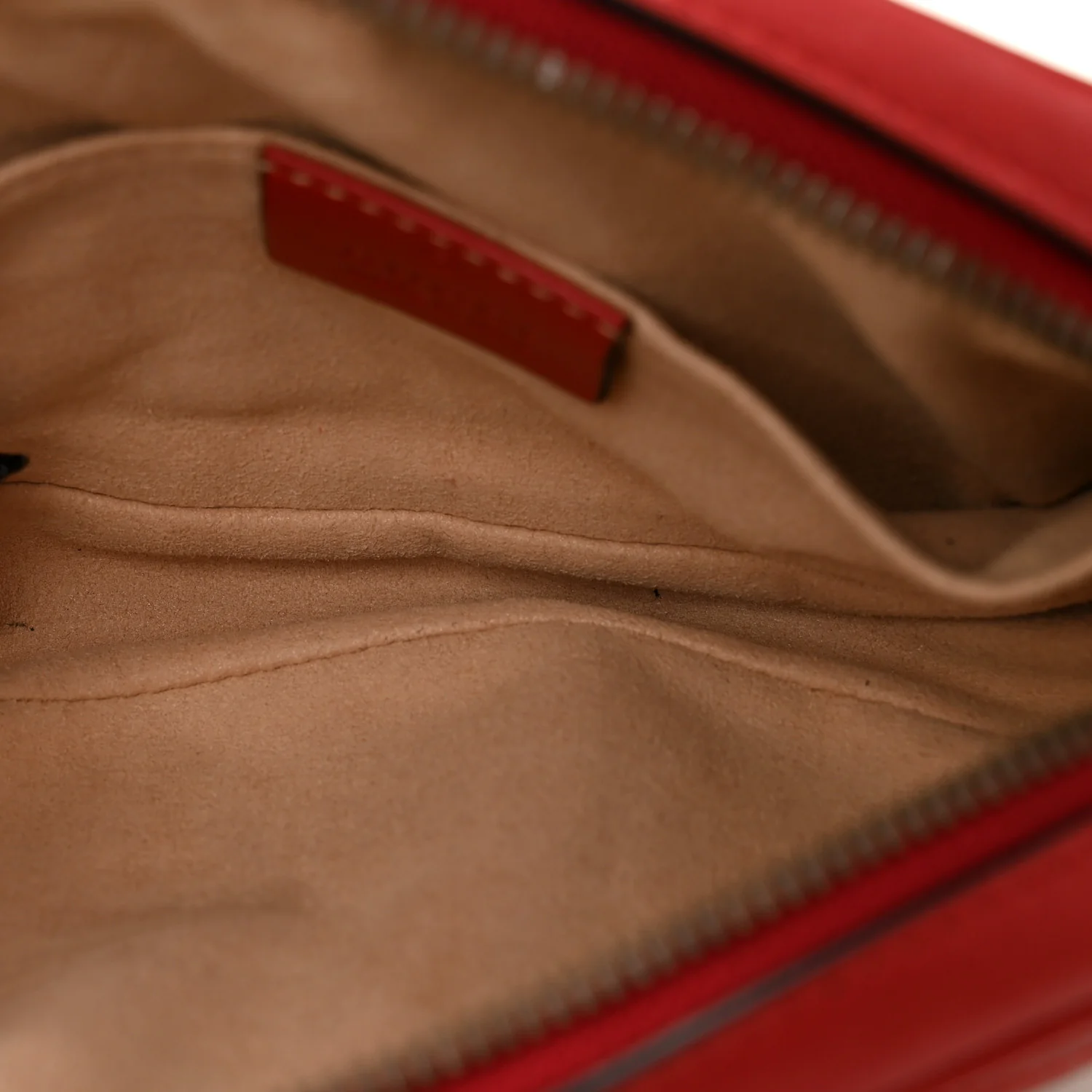 Calfskin Matelasse GG Marmont Belt Bag 85 34 Hibiscus Red - Image 5