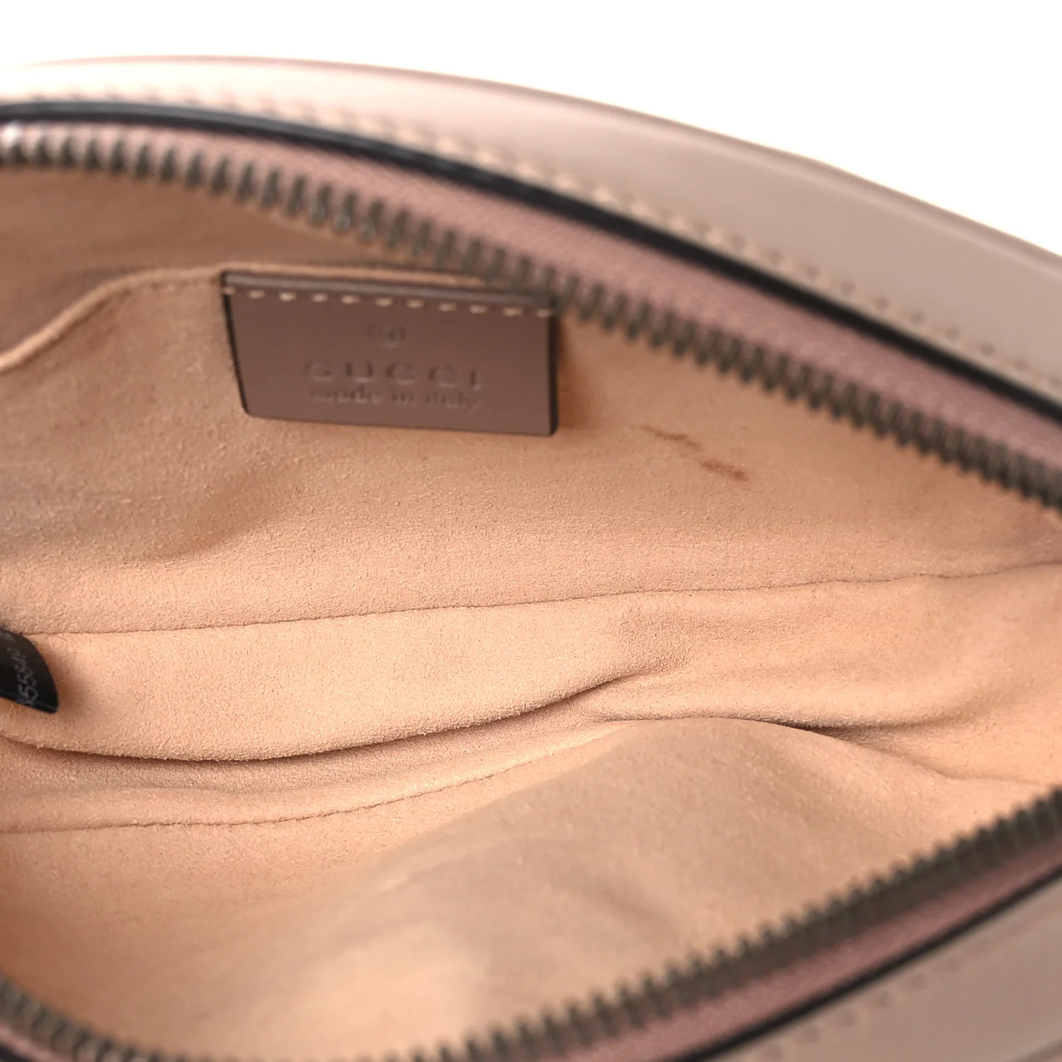 Calfskin Matelasse GG Marmont Belt Bag 85 34 Porcelain Rose - Image 4