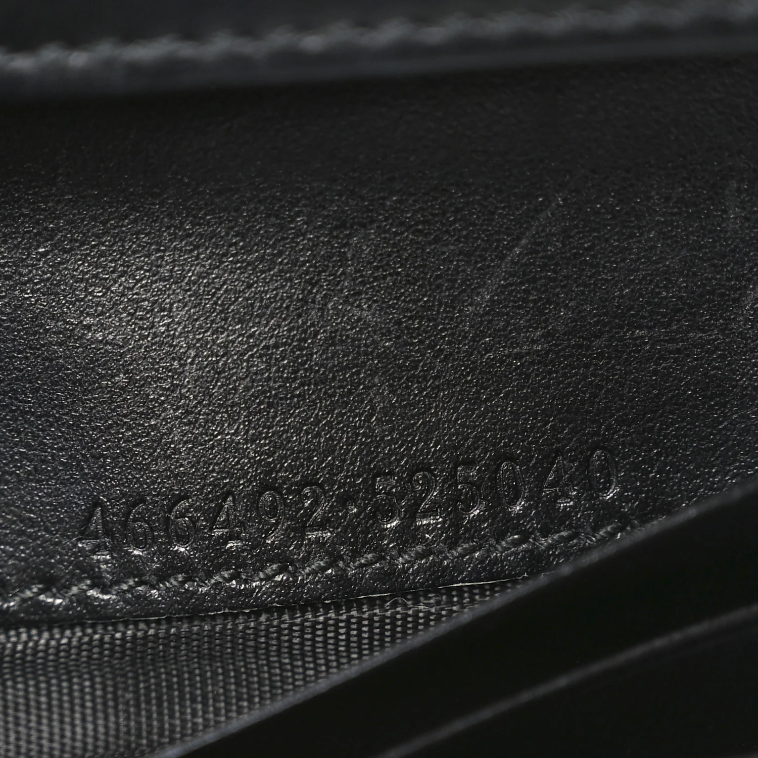 Calfskin Matelasse GG Marmont Card Case Wallet Black - Image 7