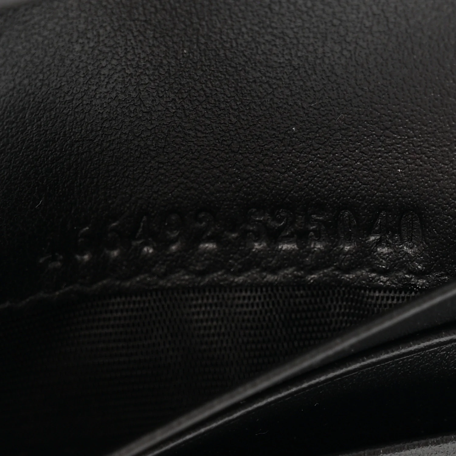 Calfskin Matelasse GG Marmont Card Case Wallet Black - Image 7