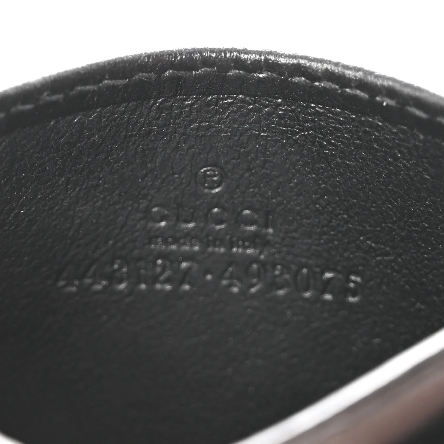Calfskin Matelasse GG Marmont Card Holder Black - Image 5