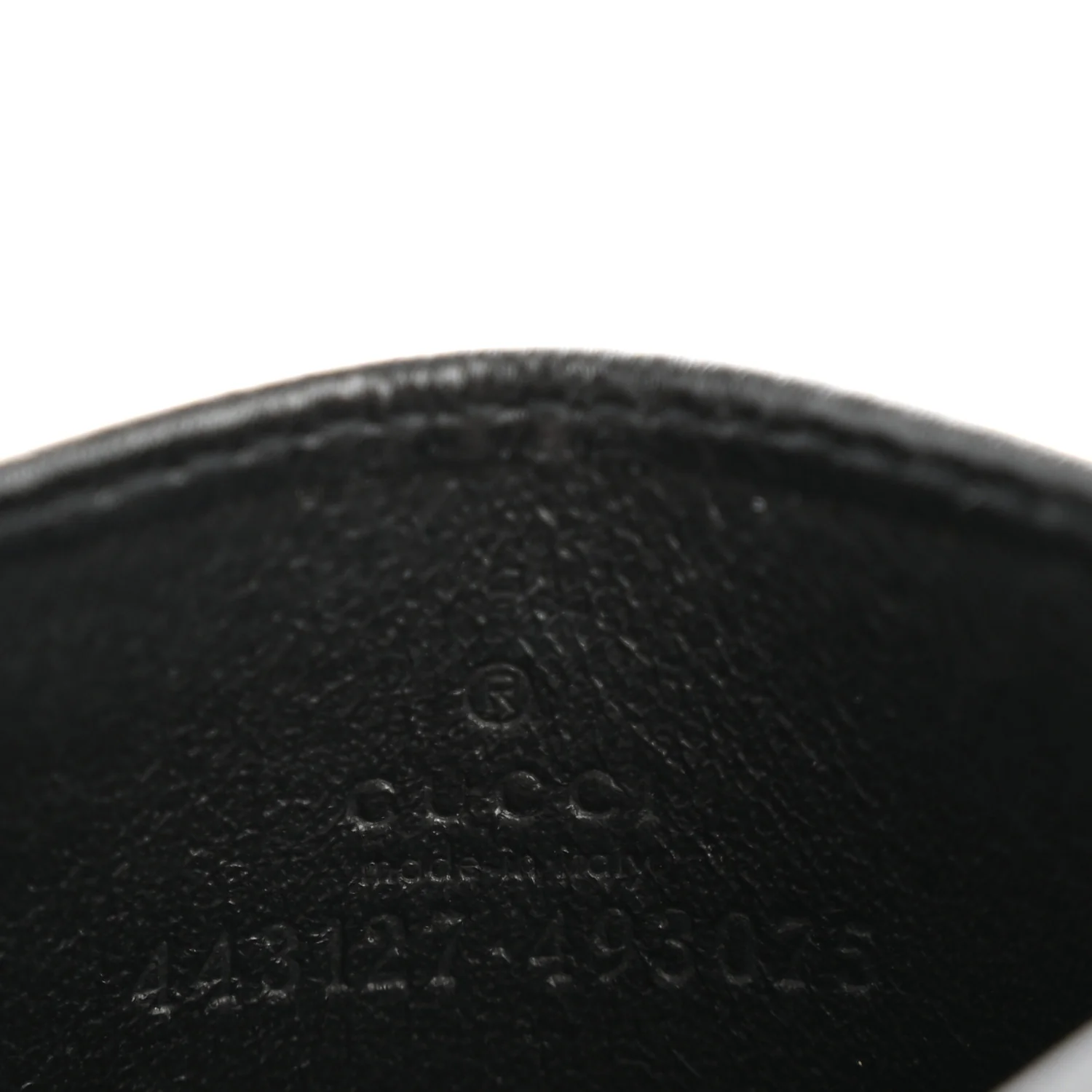 Calfskin Matelasse GG Marmont Card Holder Black - Image 6