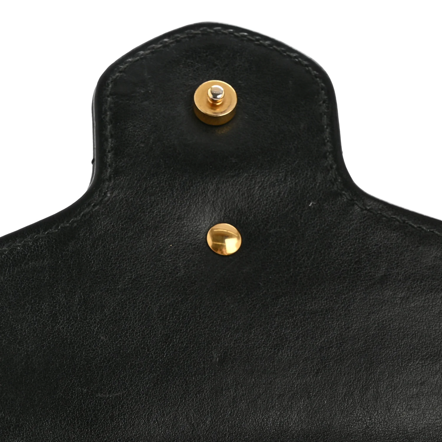 Calfskin Matelasse GG Marmont Chain Wallet Black - Image 13