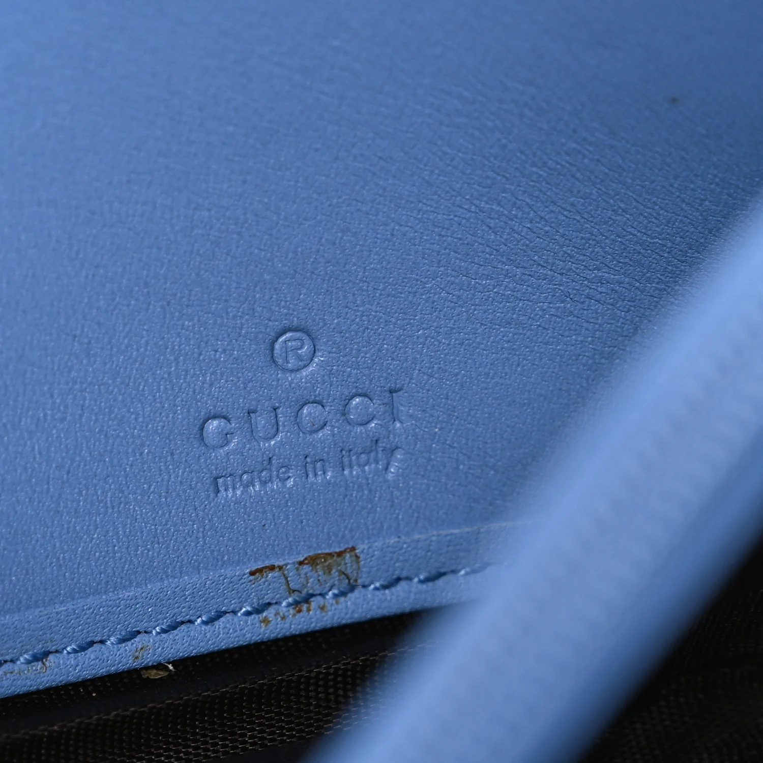 Calfskin Matelasse GG Marmont Continental Wallet Clear Sky Blue - Image 6