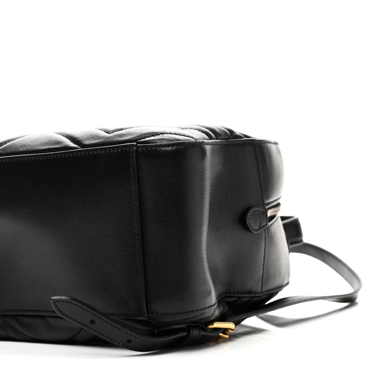 Calfskin Matelasse GG Marmont Dome Backpack Black - Image 10