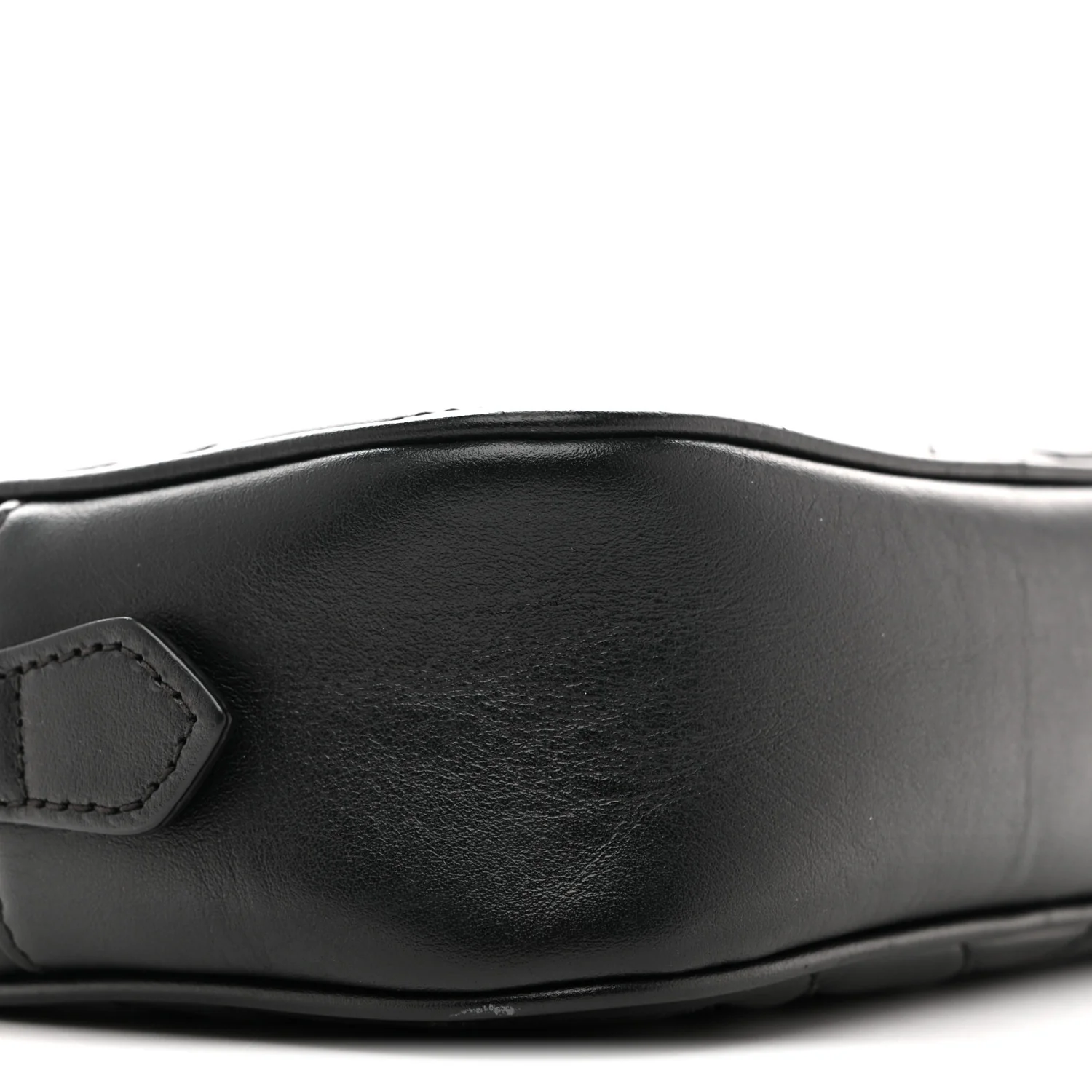 Calfskin Matelasse Mini GG Marmont Chain Shoulder Bag Black - Image 9