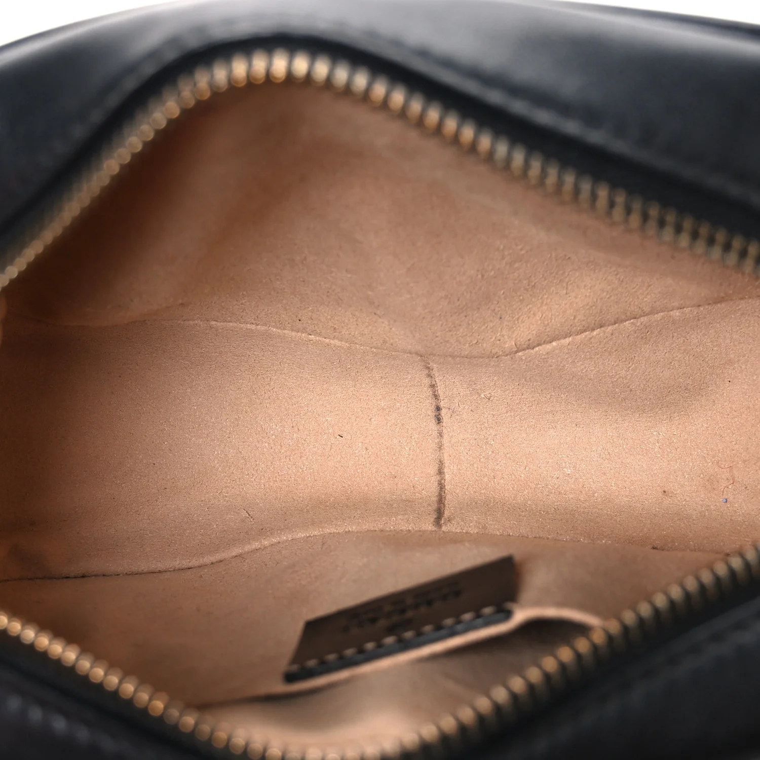 Calfskin Matelasse Mini GG Marmont Chain Shoulder Bag Black - Image 5