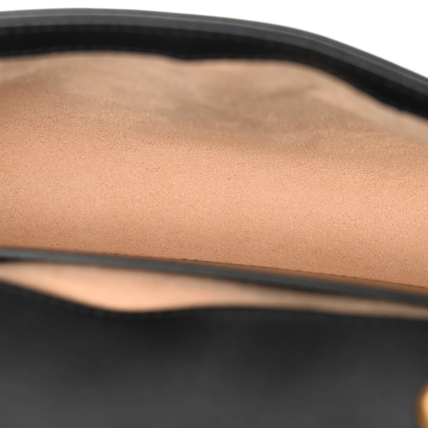 Calfskin Matelasse Mini GG Marmont Shoulder Bag Black - Image 5
