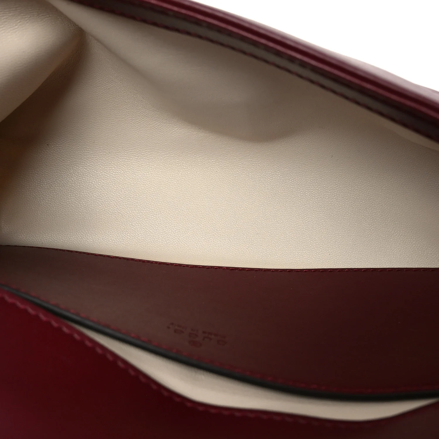 Calfskin Matelasse Mini GG Marmont Shoulder Bag Rosso Ancora - Image 4