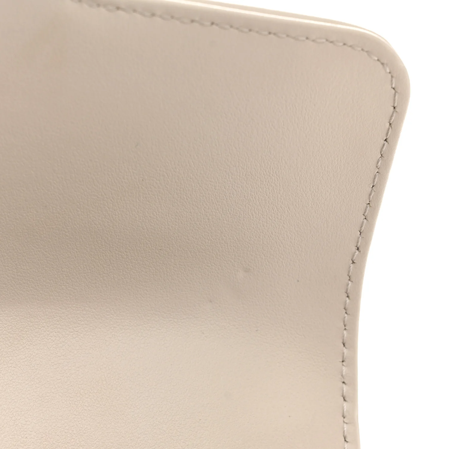 Calfskin Matelasse Mini GG Marmont Top Handle Shoulder Bag White - Image 12