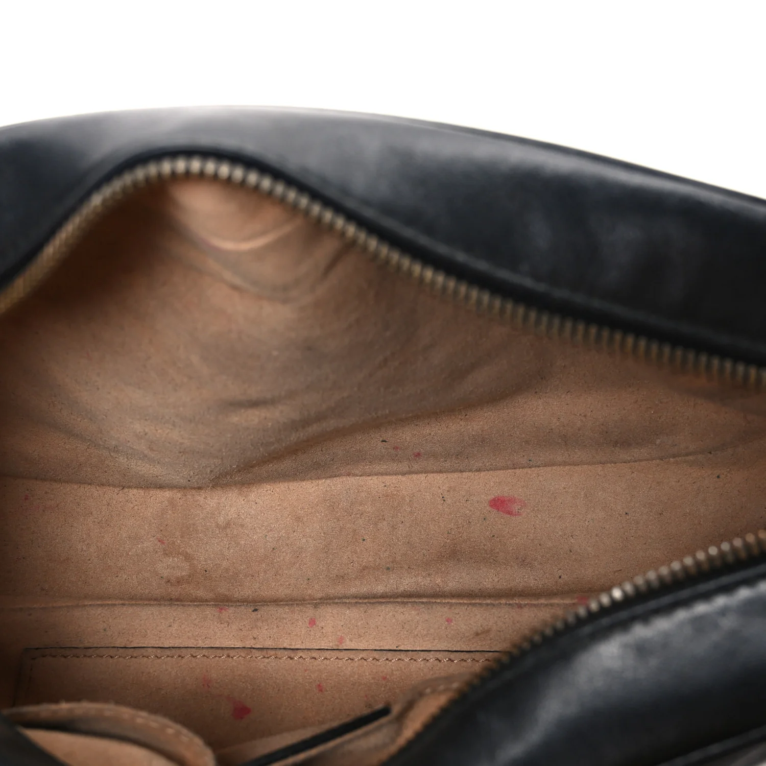 Calfskin Matelasse Small GG Marmont Chain Shoulder Bag Black - Image 5