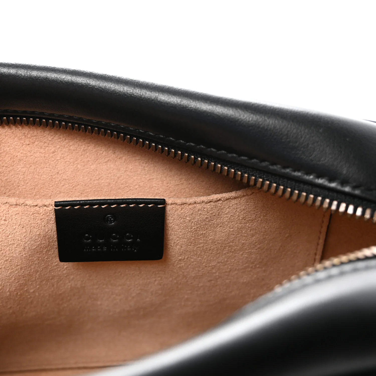 Calfskin Matelasse Small GG Marmont Chain Shoulder Bag Black - Image 6