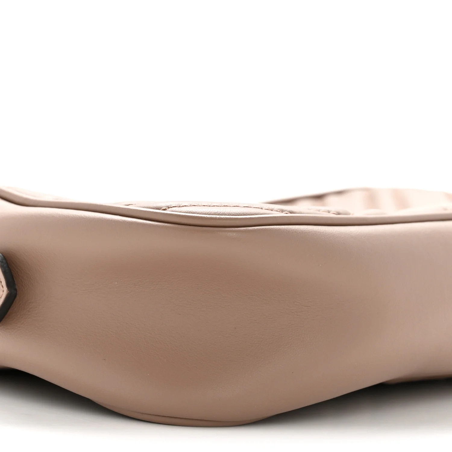 Calfskin Matelasse Small GG Marmont Chain Shoulder Bag Porcelain Rose - Image 9
