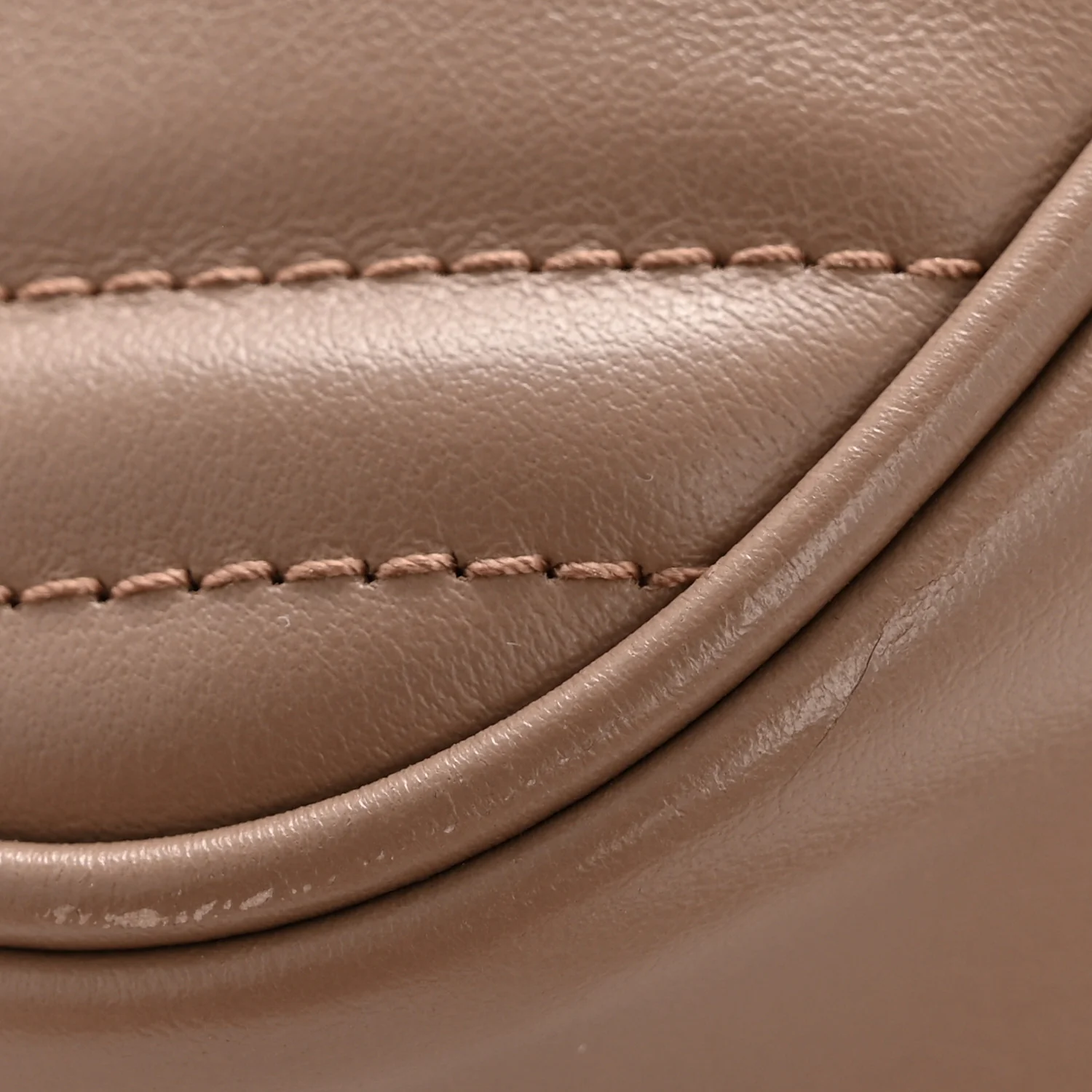 Calfskin Matelasse Small GG Marmont Chain Shoulder Bag Porcelain Rose - Image 13
