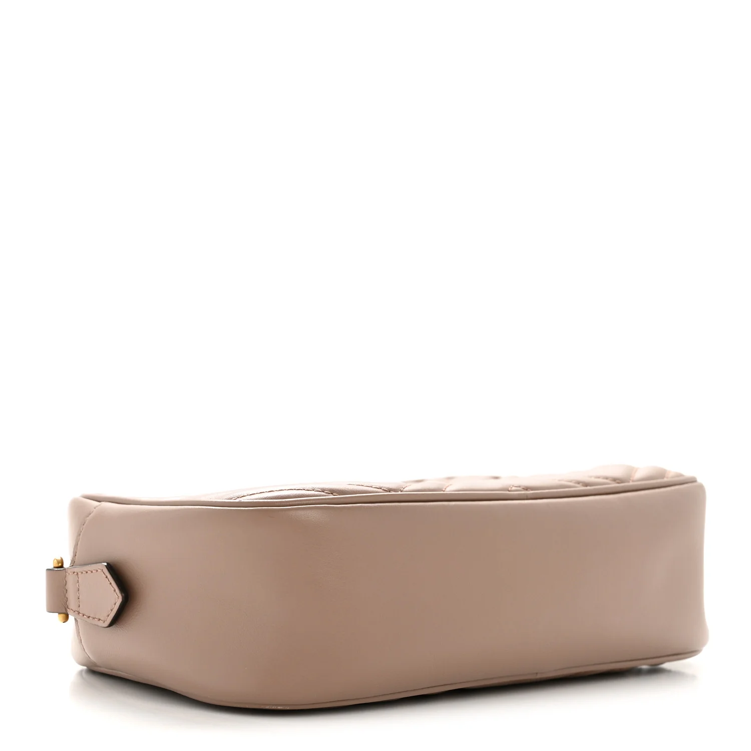 Calfskin Matelasse Small GG Marmont Chain Shoulder Bag Porcelain Rose - Image 4