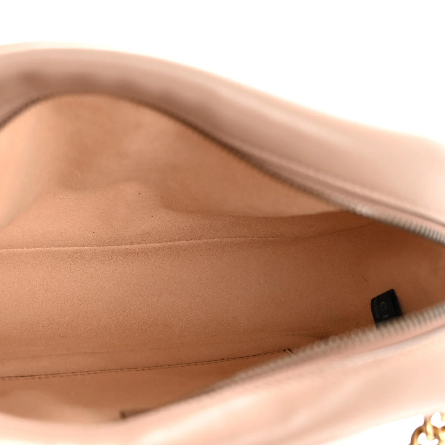 Calfskin Matelasse Small GG Marmont Chain Shoulder Bag Porcelain Rose - Image 5