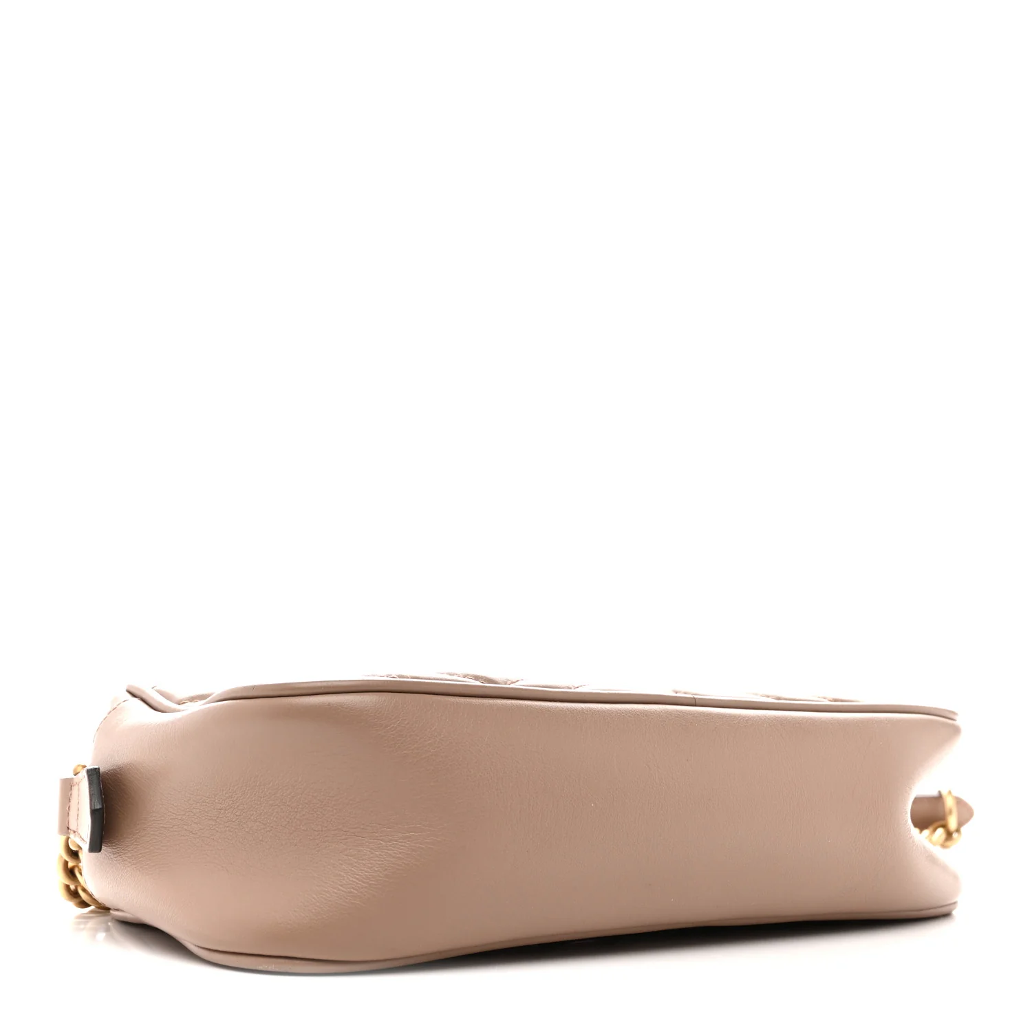 Calfskin Matelasse Small GG Marmont Chain Shoulder Bag Porcelain Rose - Image 4