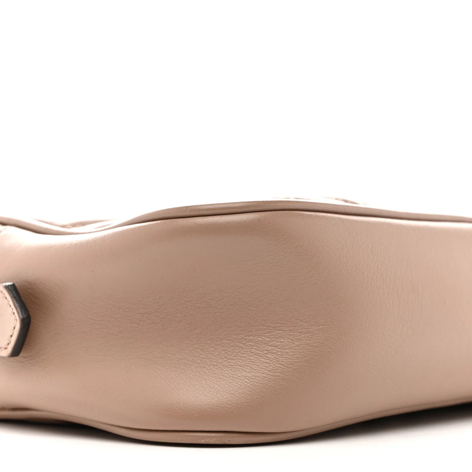 Calfskin Matelasse Small GG Marmont Chain Shoulder Bag Porcelain Rose - Image 9