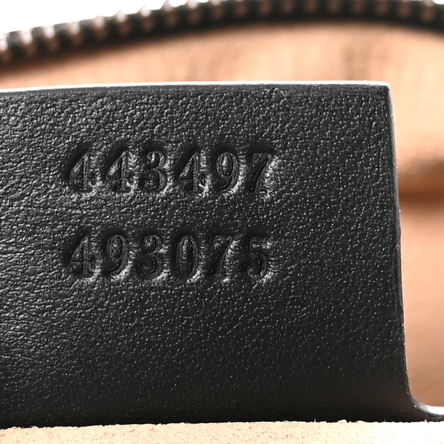 Calfskin Matelasse Small GG Marmont Shoulder Bag Black - Image 7