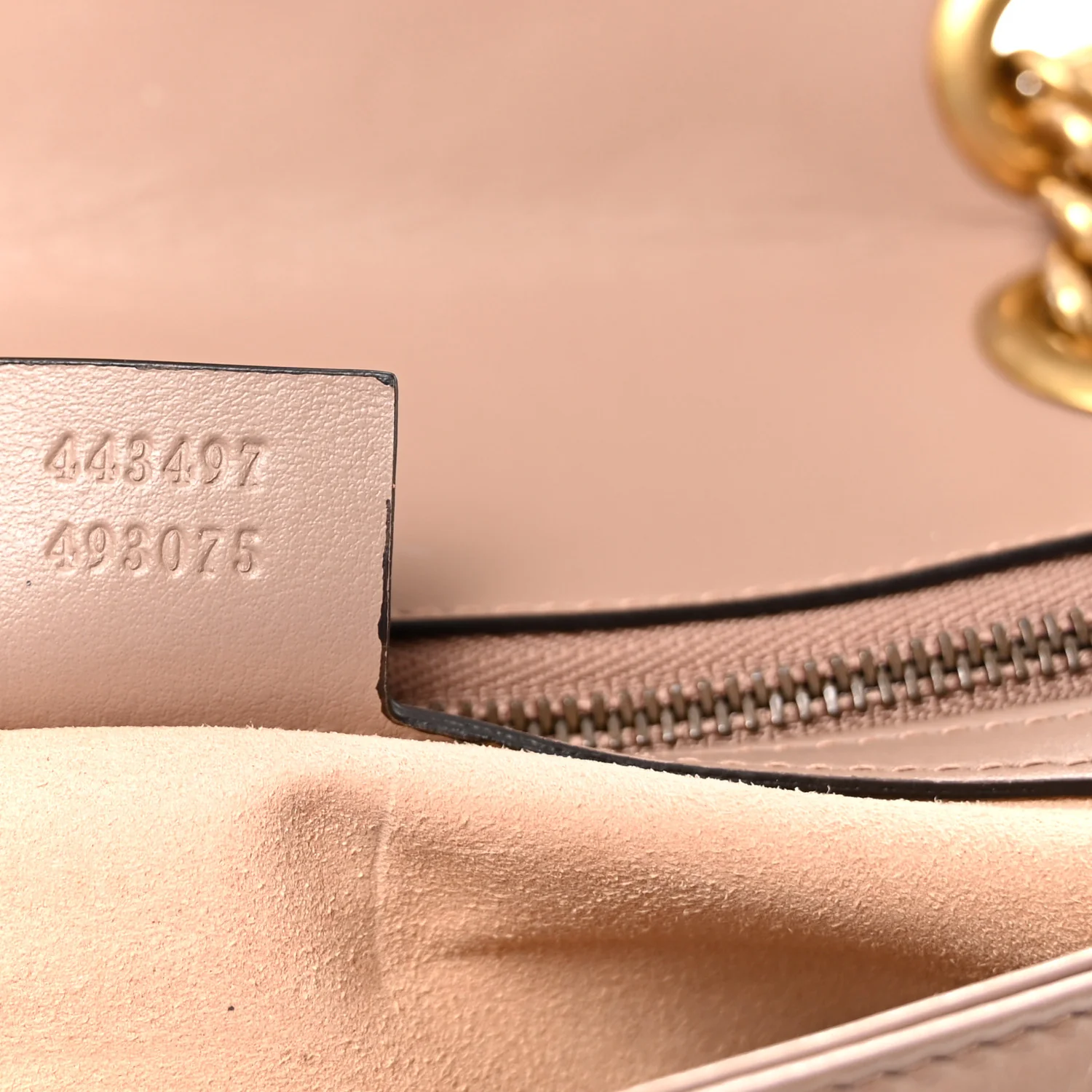 Calfskin Matelasse Small GG Marmont Shoulder Bag Porcelain Rose - Image 7