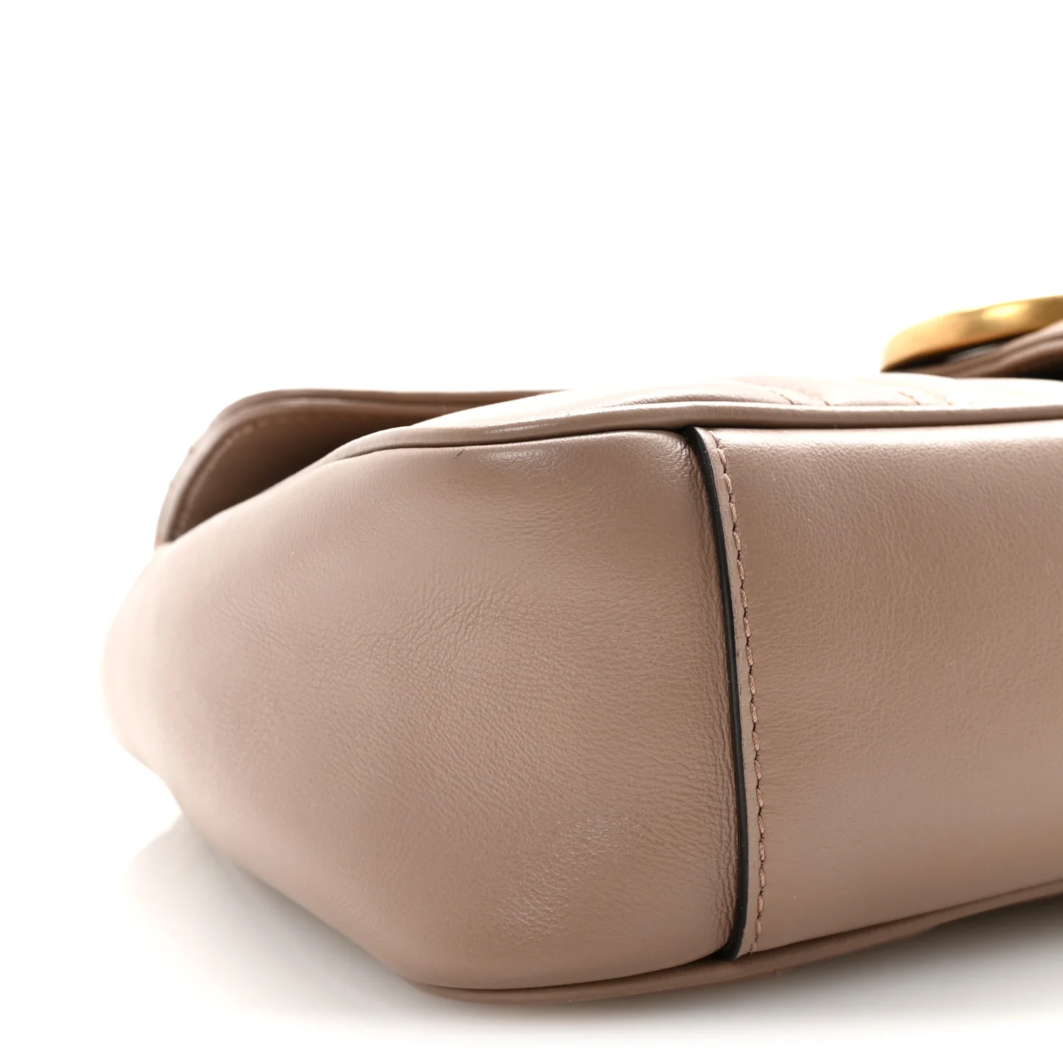 Calfskin Matelasse Small GG Marmont Shoulder Bag Porcelain Rose - Image 9