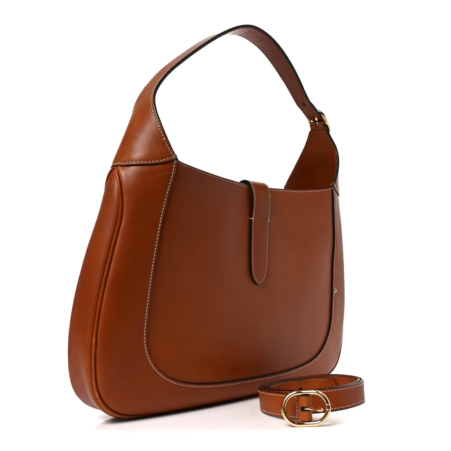 Calfskin Medium Jackie 1961 Hobo Harness Brown - Image 3