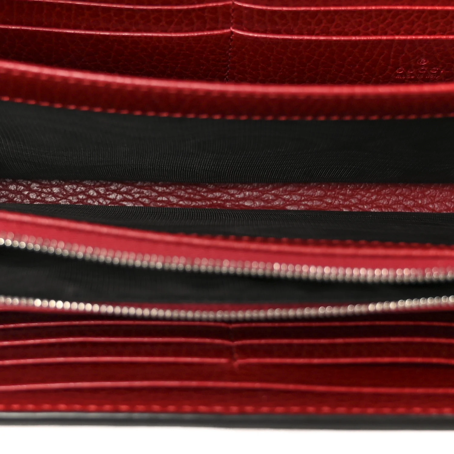 Calfskin Mini Dionysus Chain Wallet Hibiscus Red - Image 5