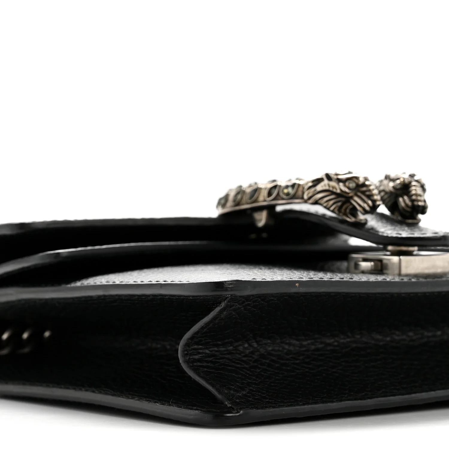 Calfskin Mini Dionysus Shoulder Bag Black - Image 9