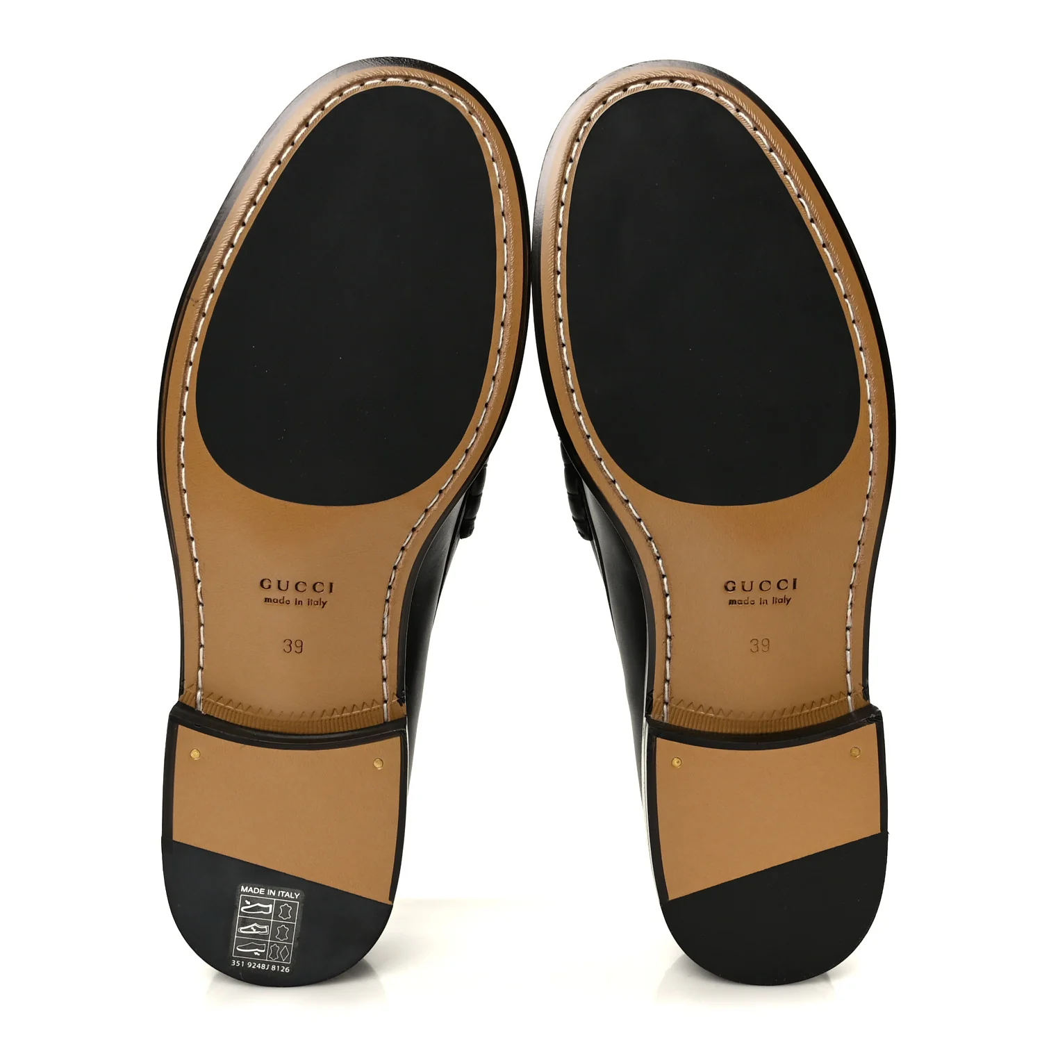 Calfskin Miro Soft Womens Mocassin Loafers 39 Black - Image 6