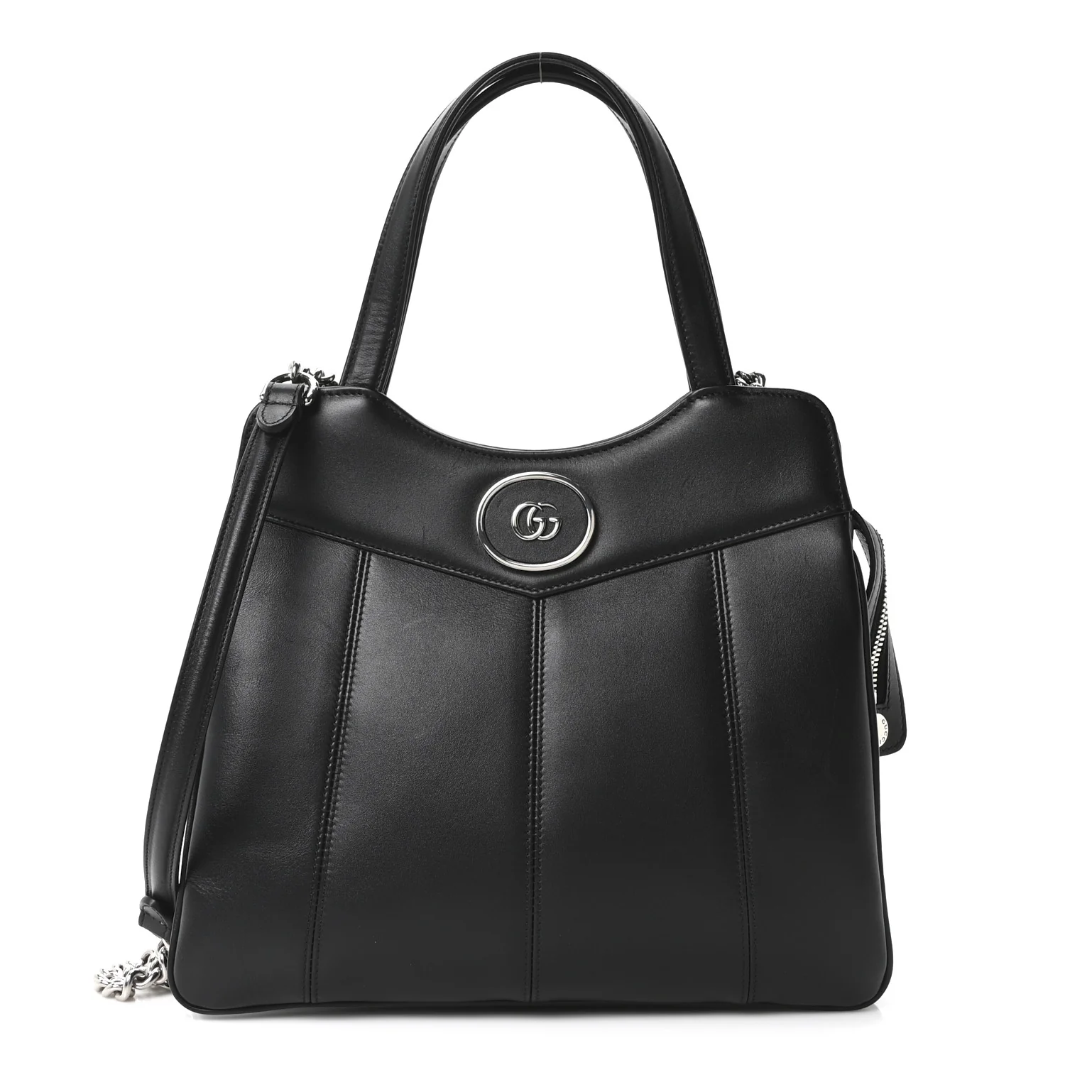 Calfskin Petite GG Small Tote Bag Black