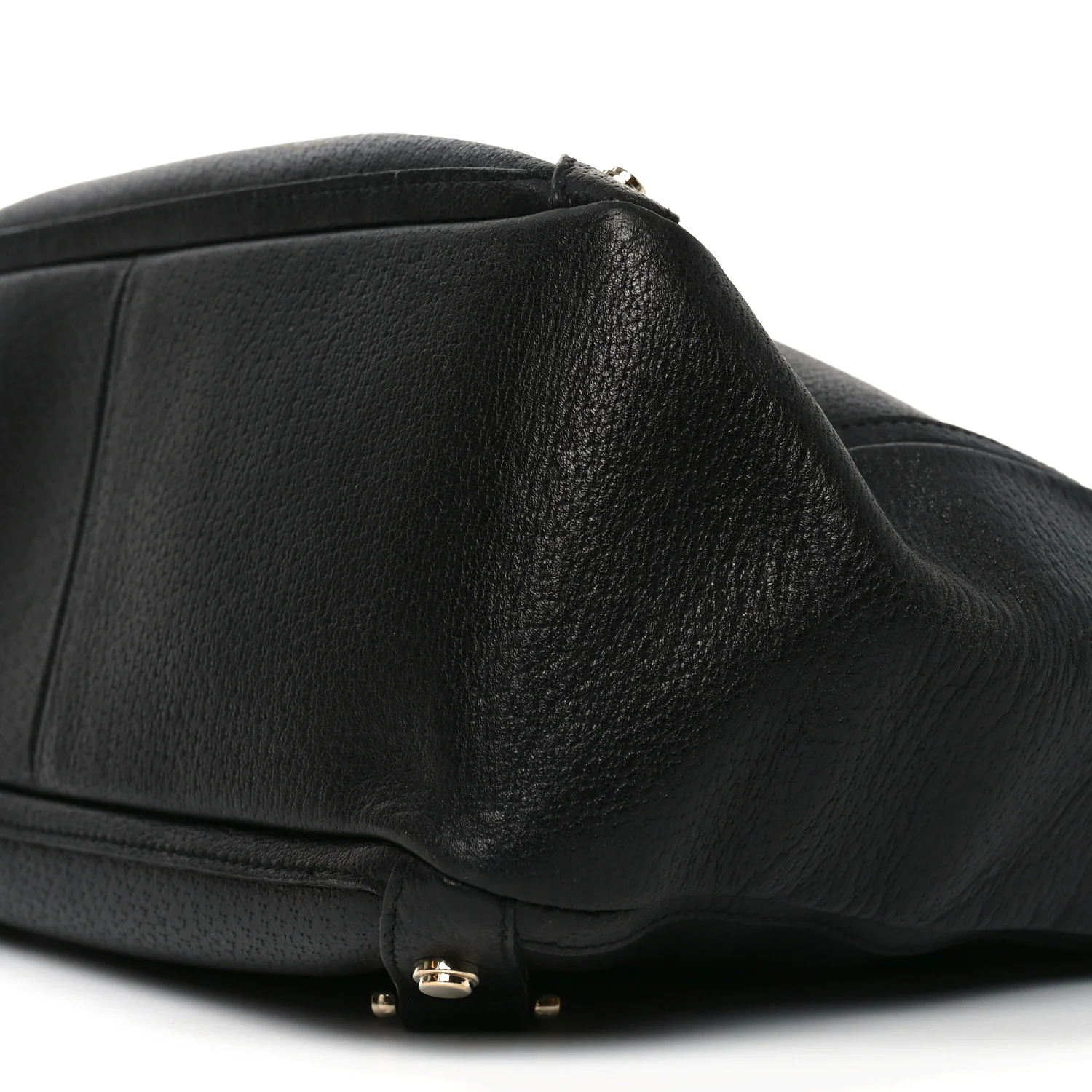 Calfskin Small Abbey Tote Black - Image 10