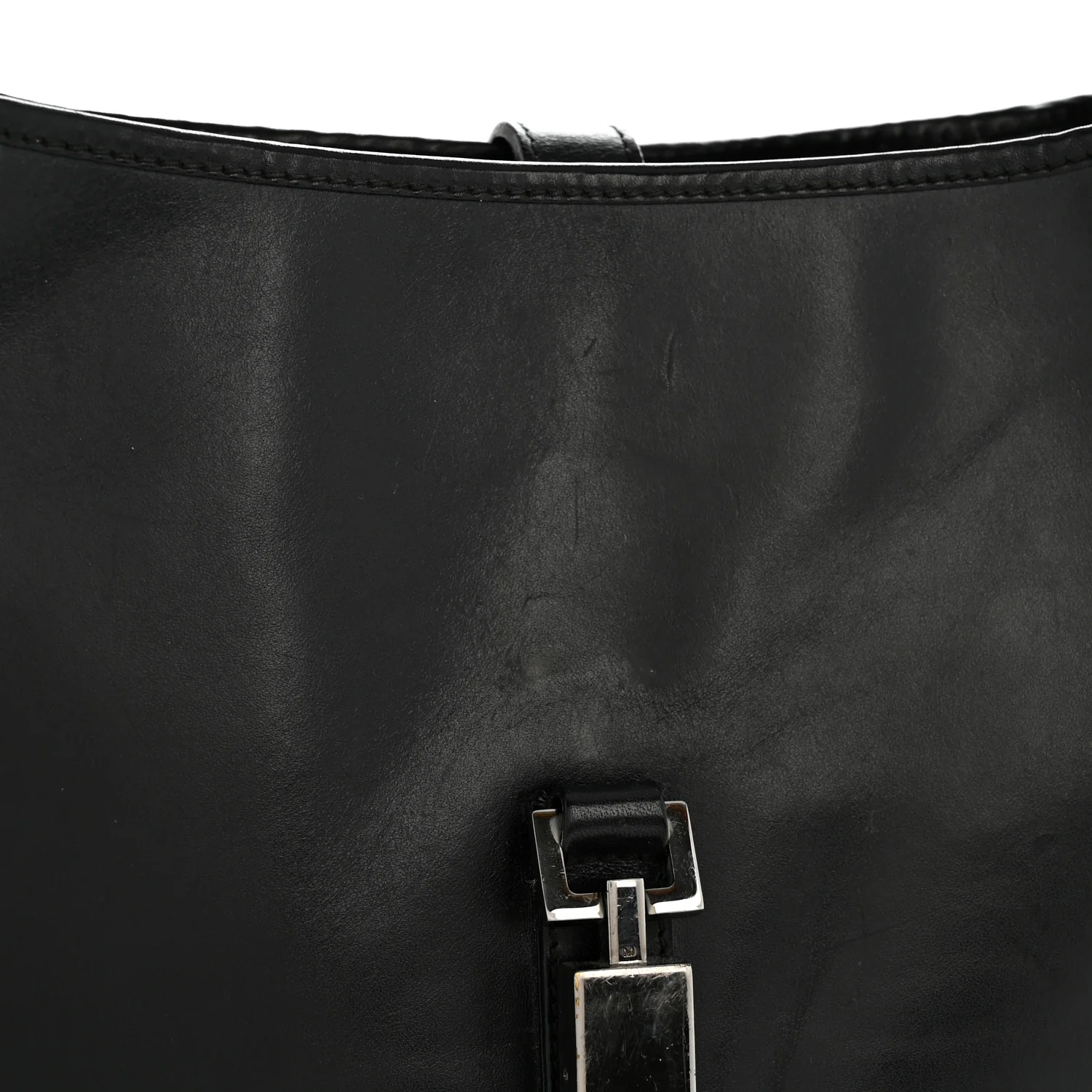 Calfskin Small Jackie O Hobo Black - Image 15