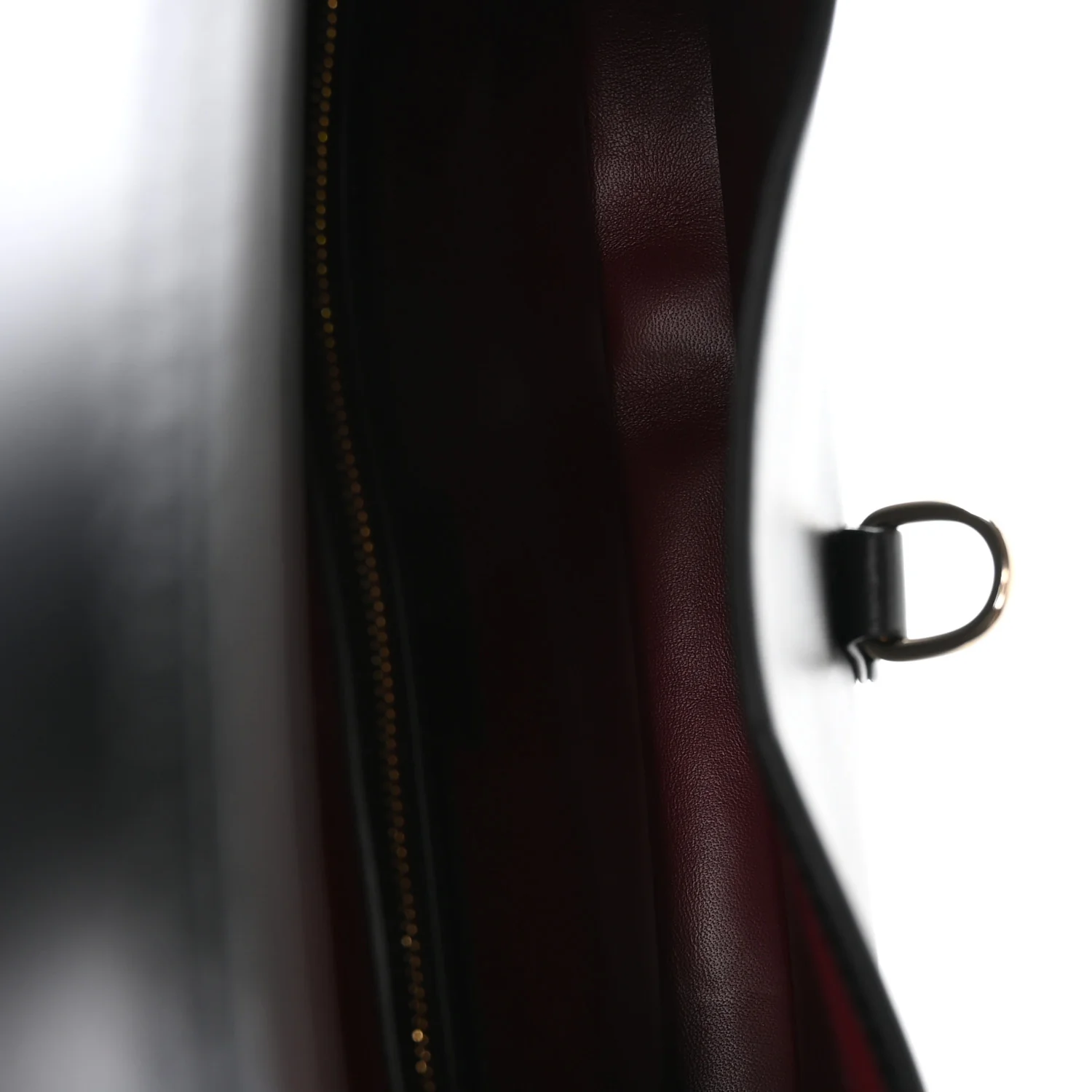 Calfskin Small Jackie Shoulder Bag Black - Image 5