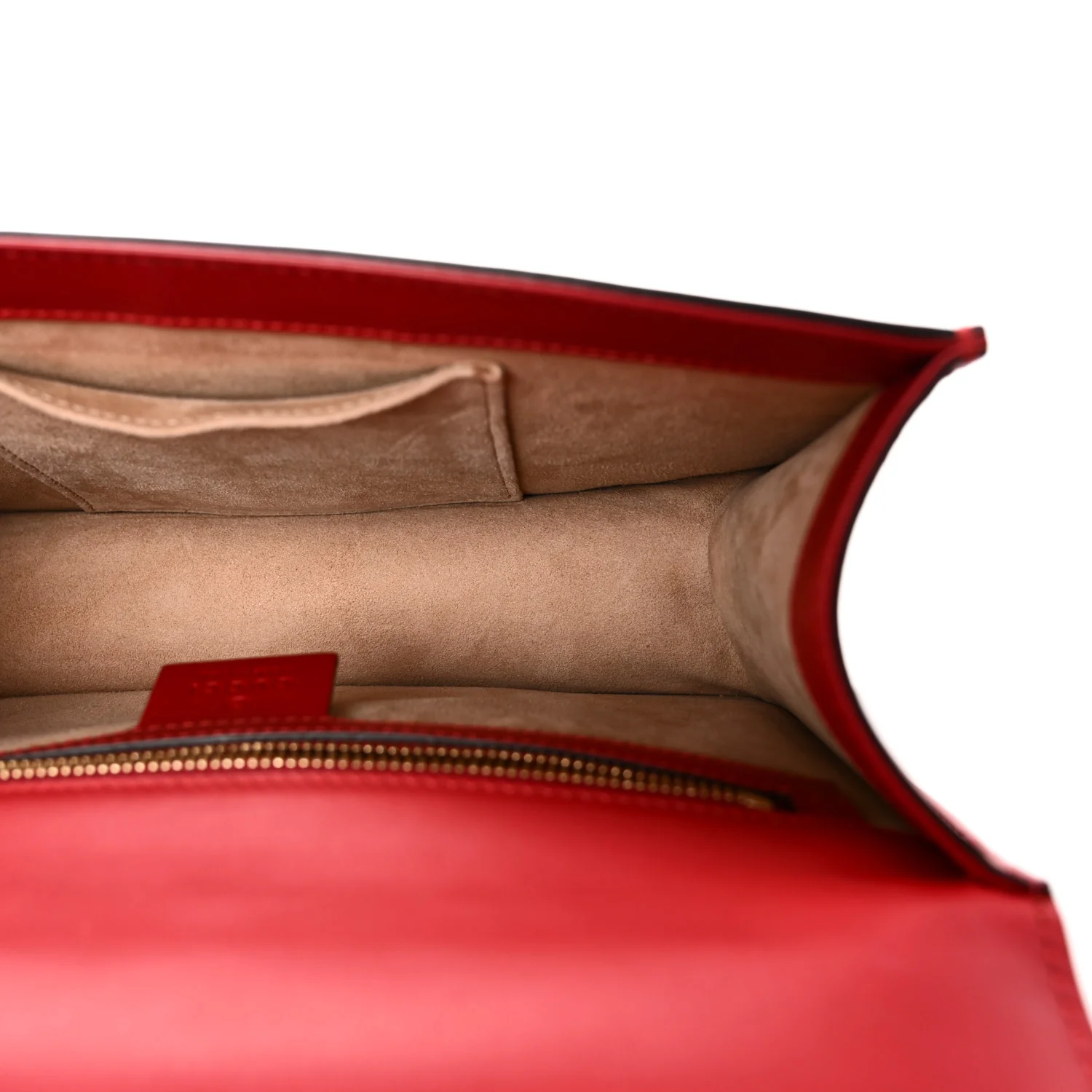 Calfskin Small Sylvie Shoulder Bag Hibiscus Red - Image 5