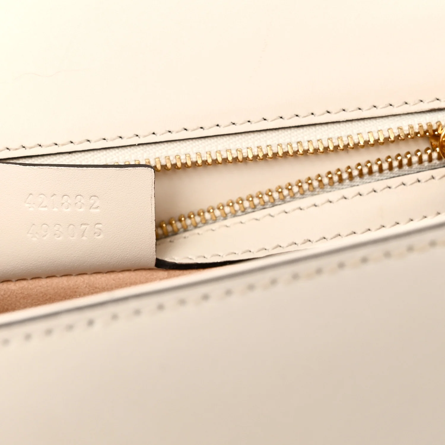 Calfskin Small Sylvie Shoulder Bag Off White - Image 7