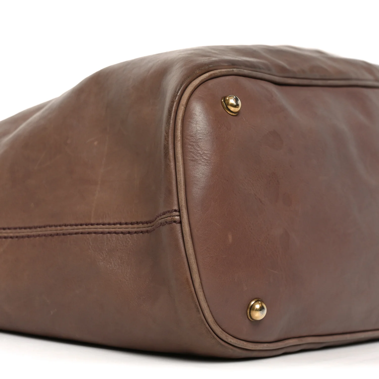 Calfskin Soft Icon Tote Pink Tan - Image 8