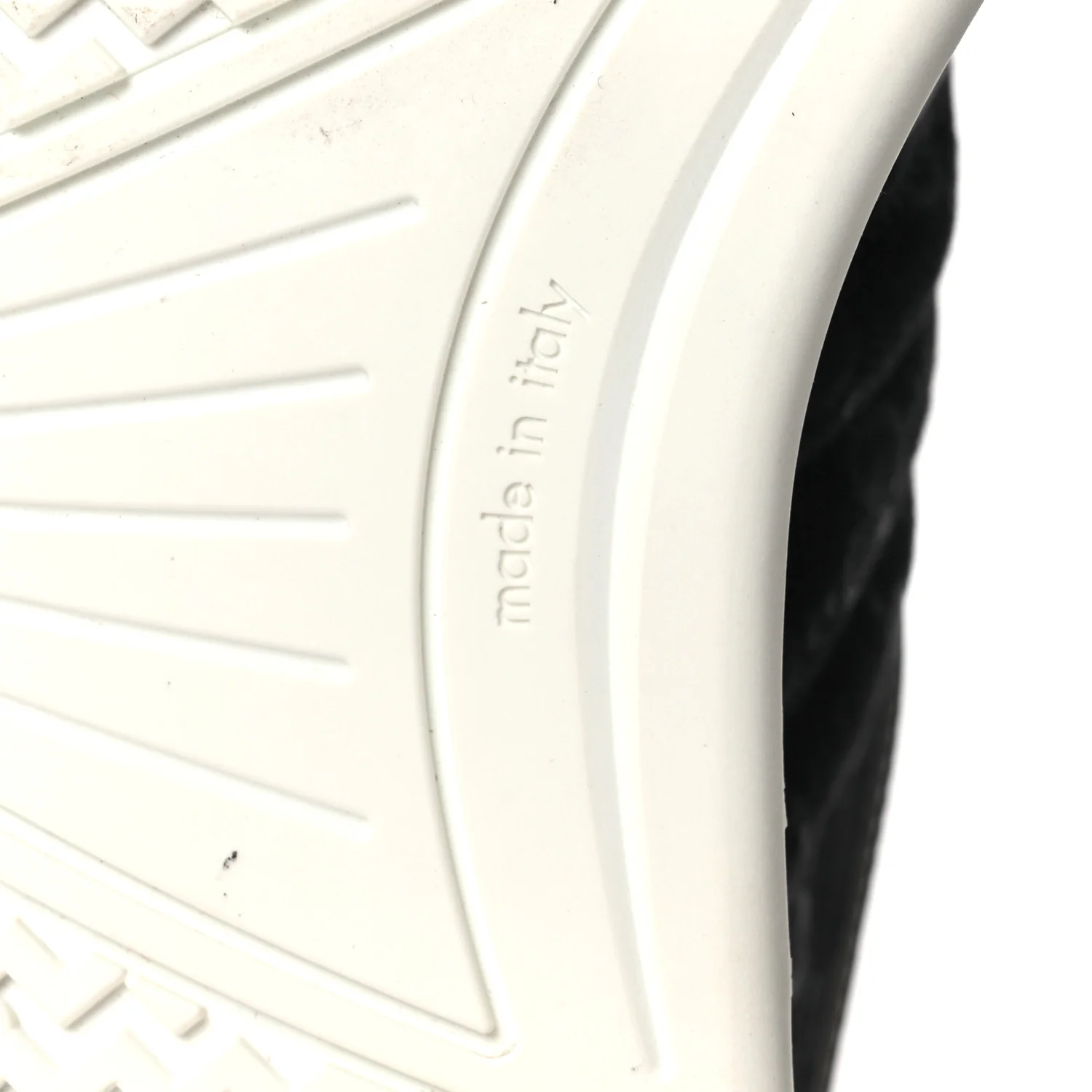 Calfskin Suede GG Monogram Re-Web Womens Sneakers 38 White Black - Image 8