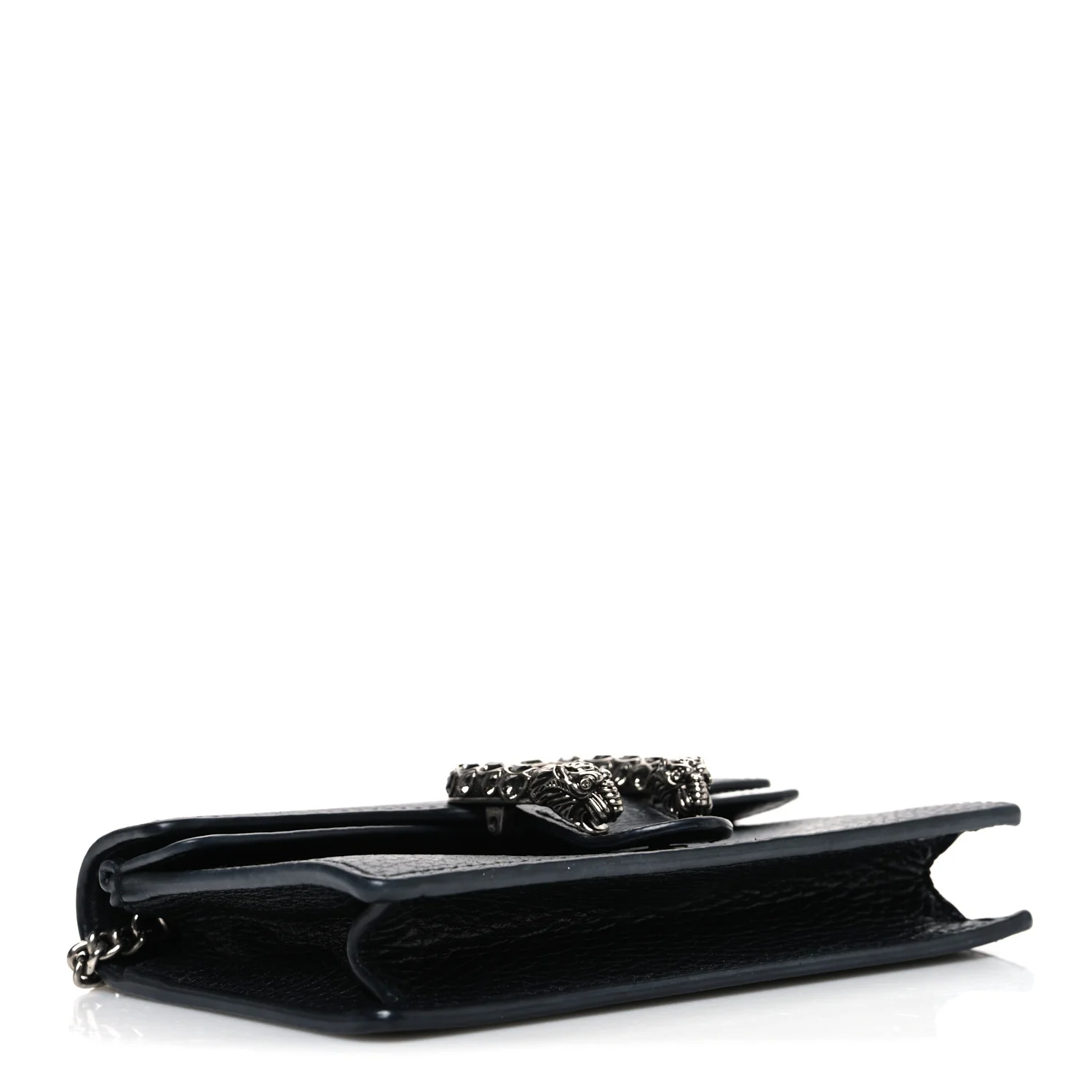 Calfskin Super Mini Dionysus Shoulder Bag Black - Image 4