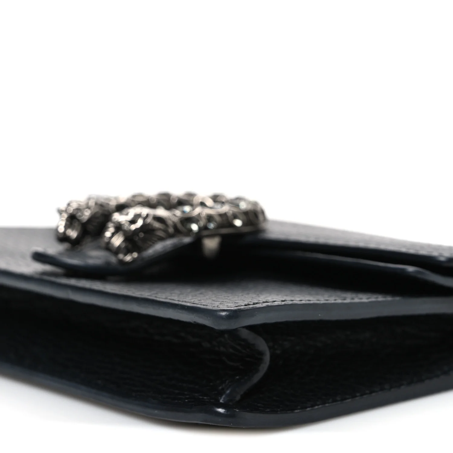 Calfskin Super Mini Dionysus Shoulder Bag Black - Image 9