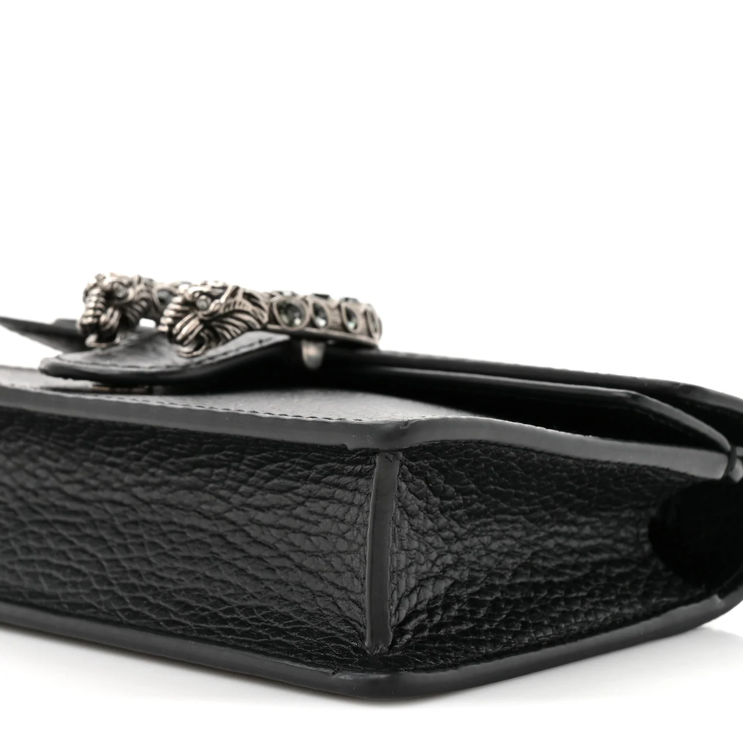 Calfskin Super Mini Dionysus Shoulder Bag Black - Image 9