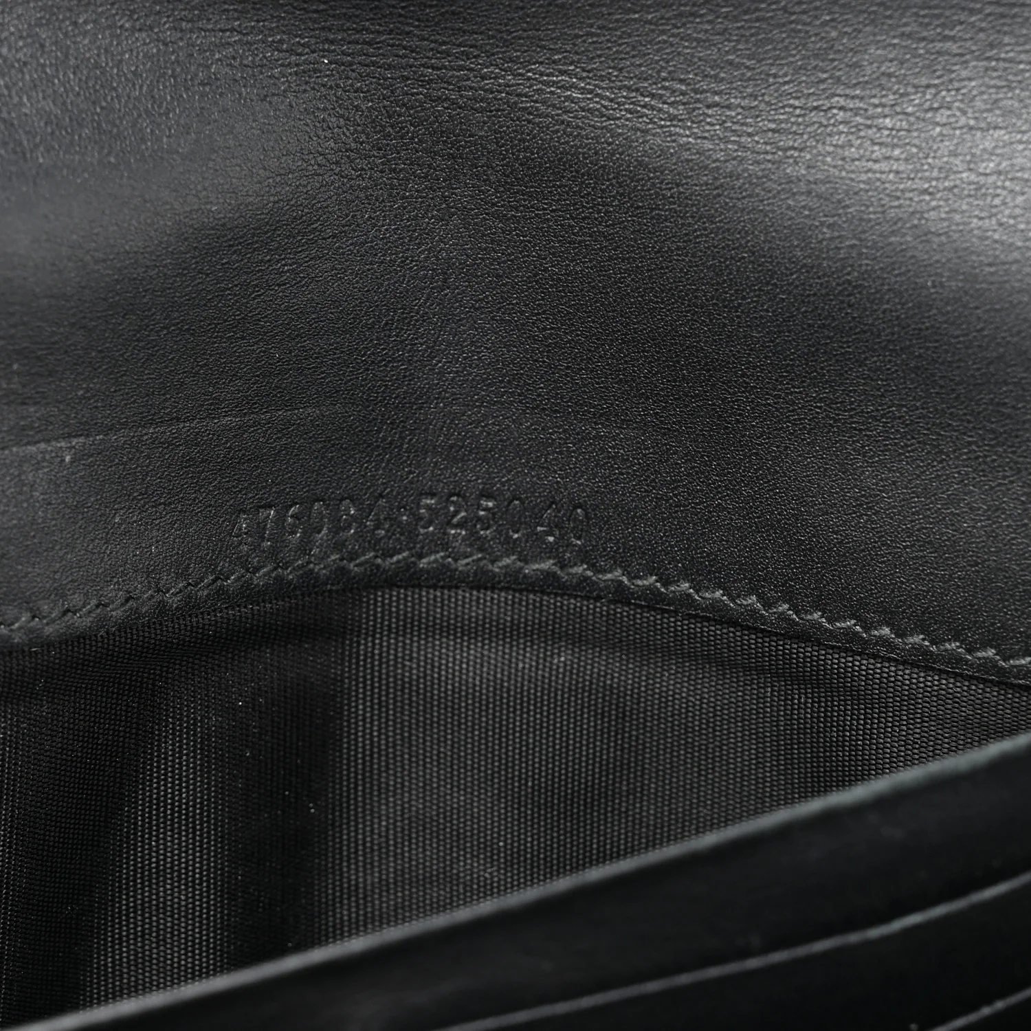 Calfskin Sylvie Continental Wallet Black - Image 8