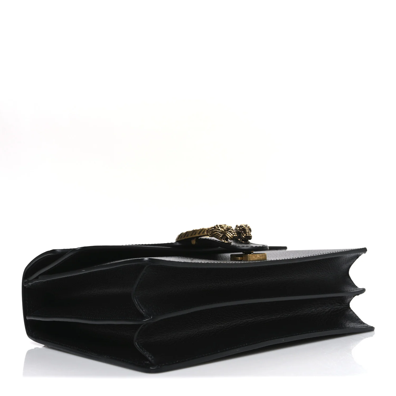Calfskin Web Small Dionysus Shoulder Bag Black - Image 4