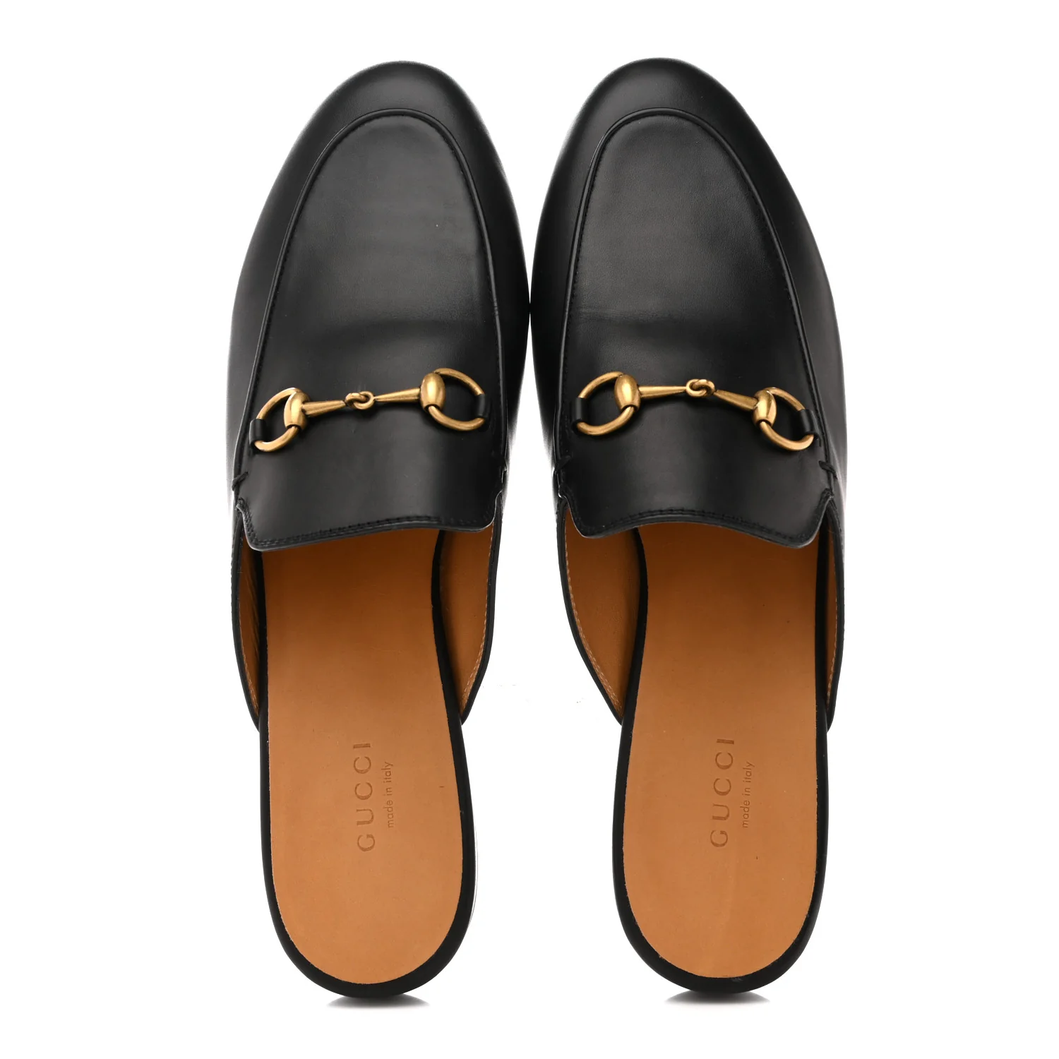 Calfskin Womens Princetown Slippers 40 Black - Image 2