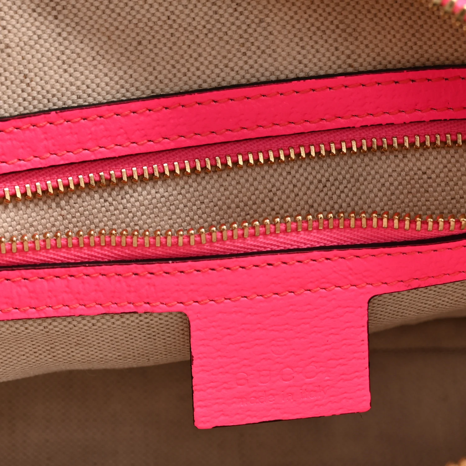 Canvas Flora Floral Shoulder Bag White Fuchsia Fluo - Image 6