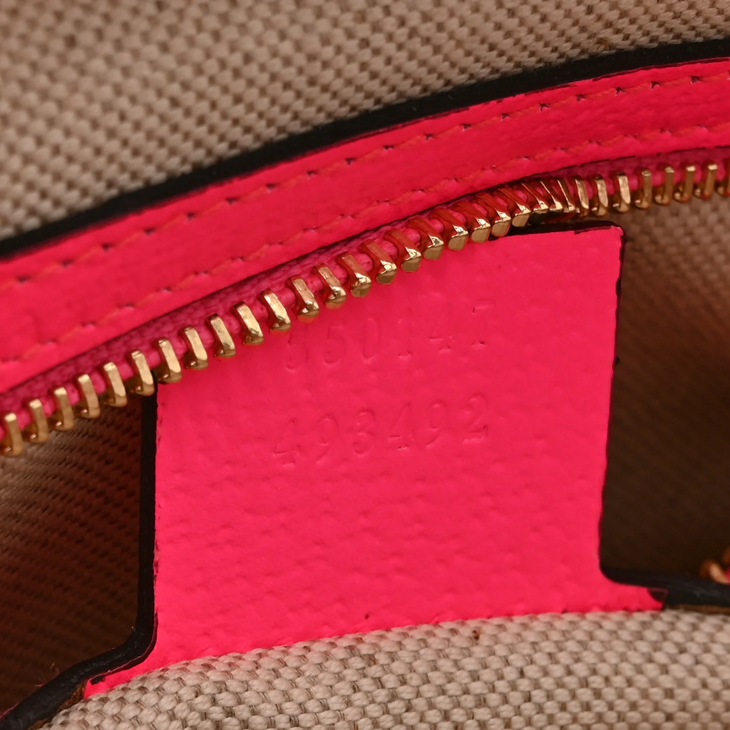 Canvas Flora Floral Shoulder Bag White Fuchsia Fluo - Image 7