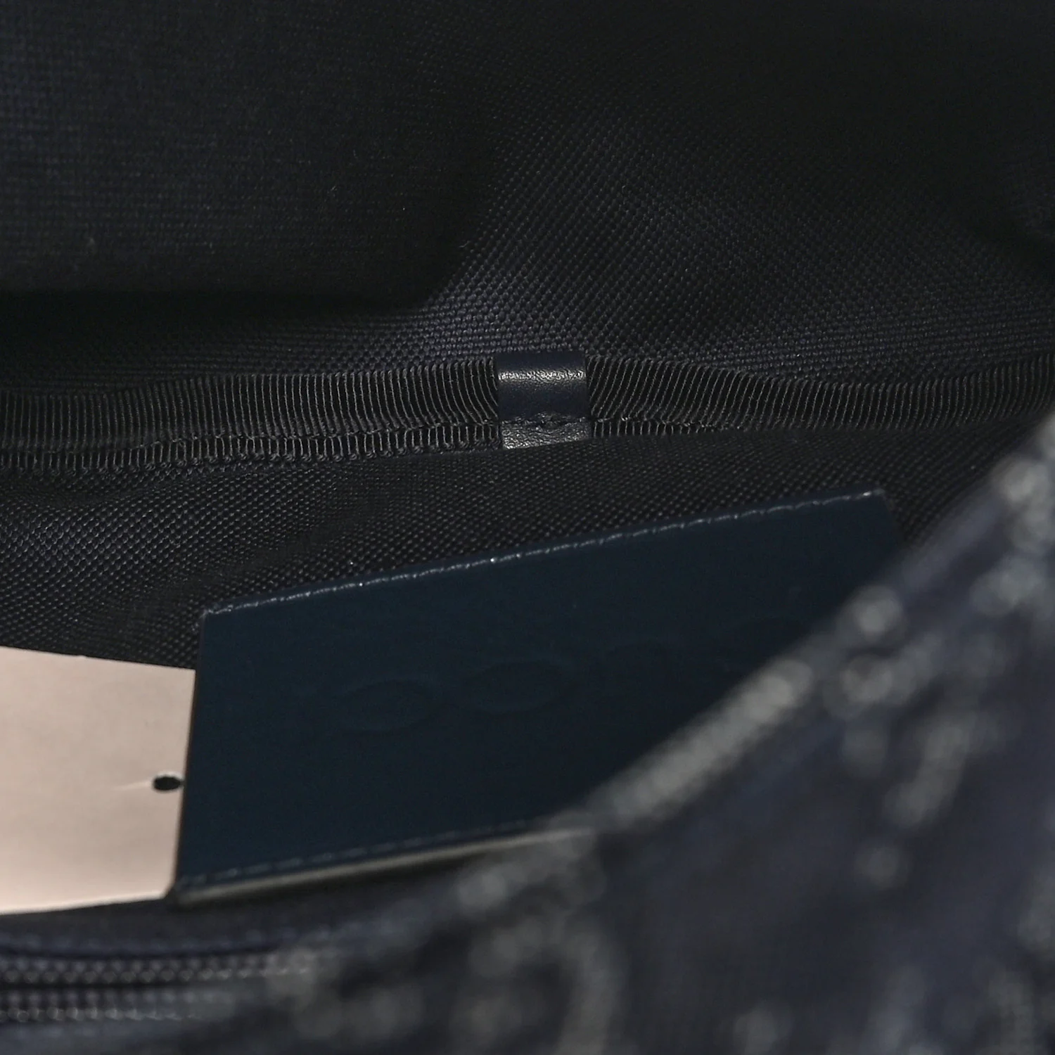 Canvas Monogram Camouflage Belt Bag Black - Image 5