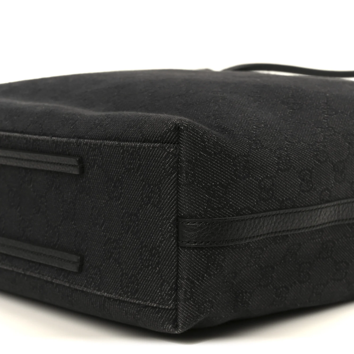 Canvas Monogram Gifford Shopping Tote Black - Image 11