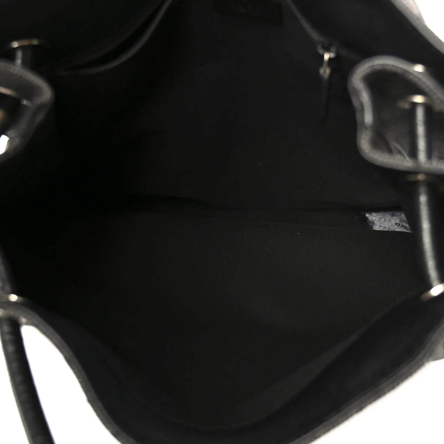 Canvas Monogram Gifford Shopping Tote Black - Image 5