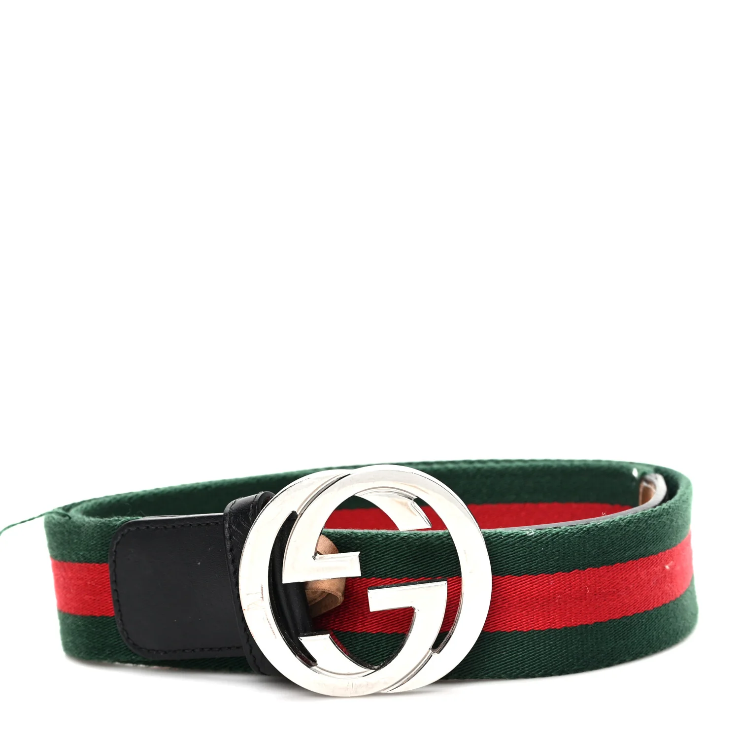 Canvas Web Interlocking G 100 40 Belt Black