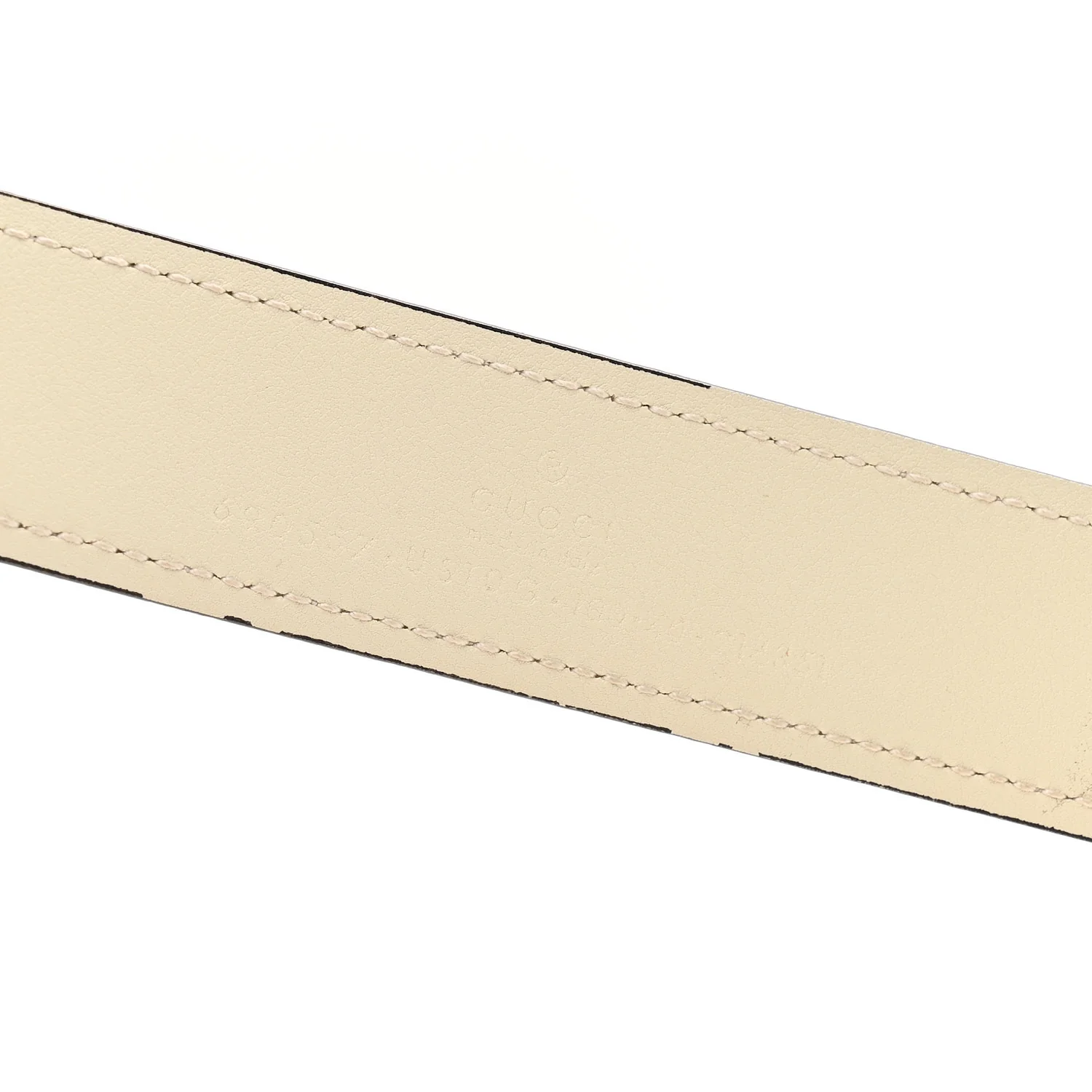 Ciny Lux Calfskin Blondie Belt 100 40 White - Image 3